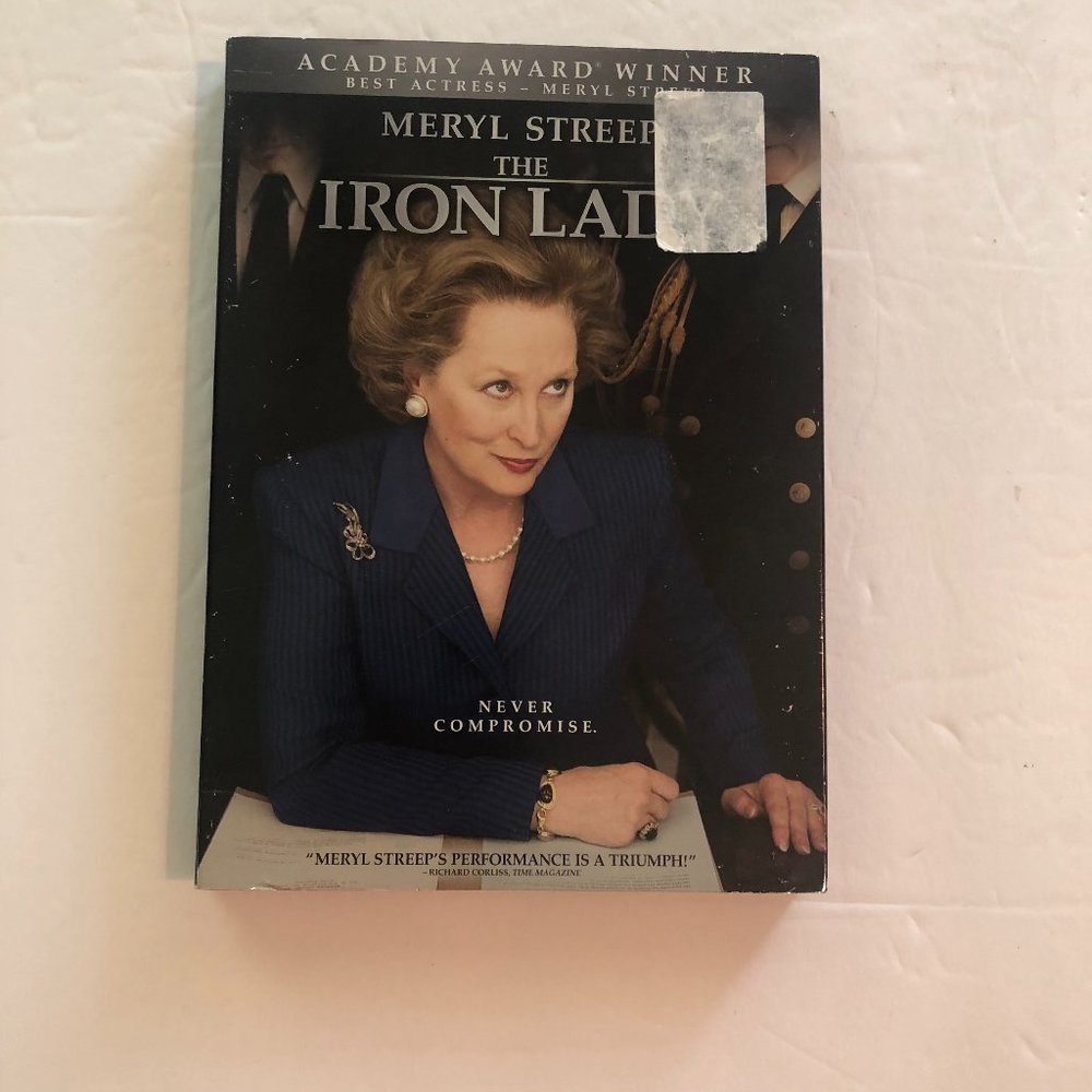Movie The Iron Lady Meryl Streep 2012 DVD w sleeve PG-13 Pre-owned
